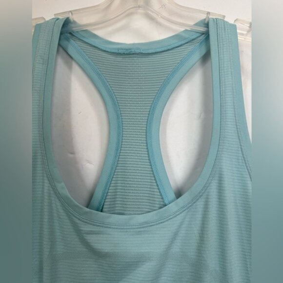 Lululemon Swiftly Tech Racerback Tank Top 2.0 Stretch 2022 Race Run Light Blue - Picture 4 of 11